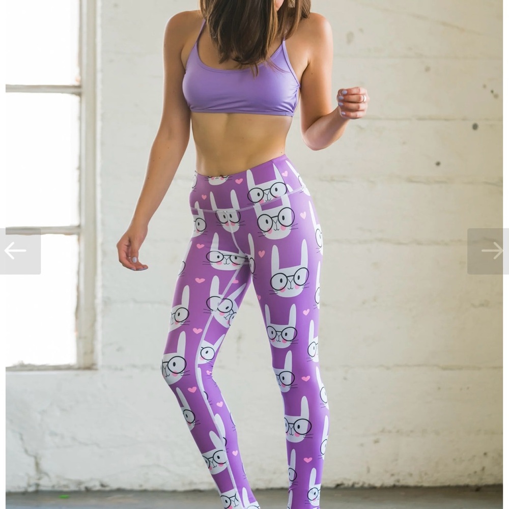 NWOT- Hunny Bunny Leggings Size M